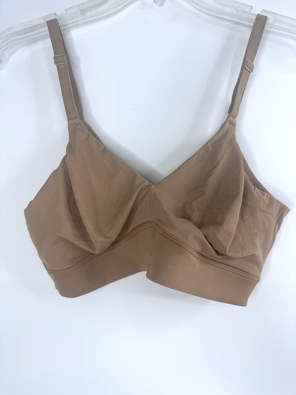 Harper Wilde Bra Womens XL Brown Bralette Wireless Lightly Lined Tagless Comfort